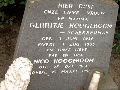 Gerritje Schekkerman en Nico Hoogeboom